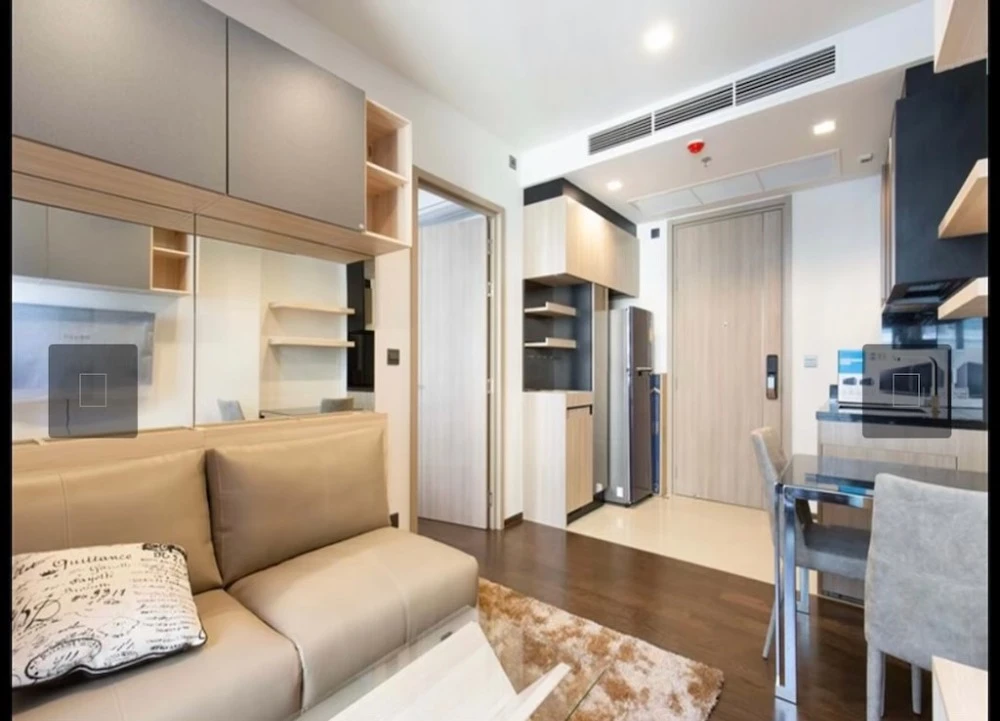 For sale: The Line Ratchathewi, 16th floor, nice room, comes with furniture and appliances, reserve now.