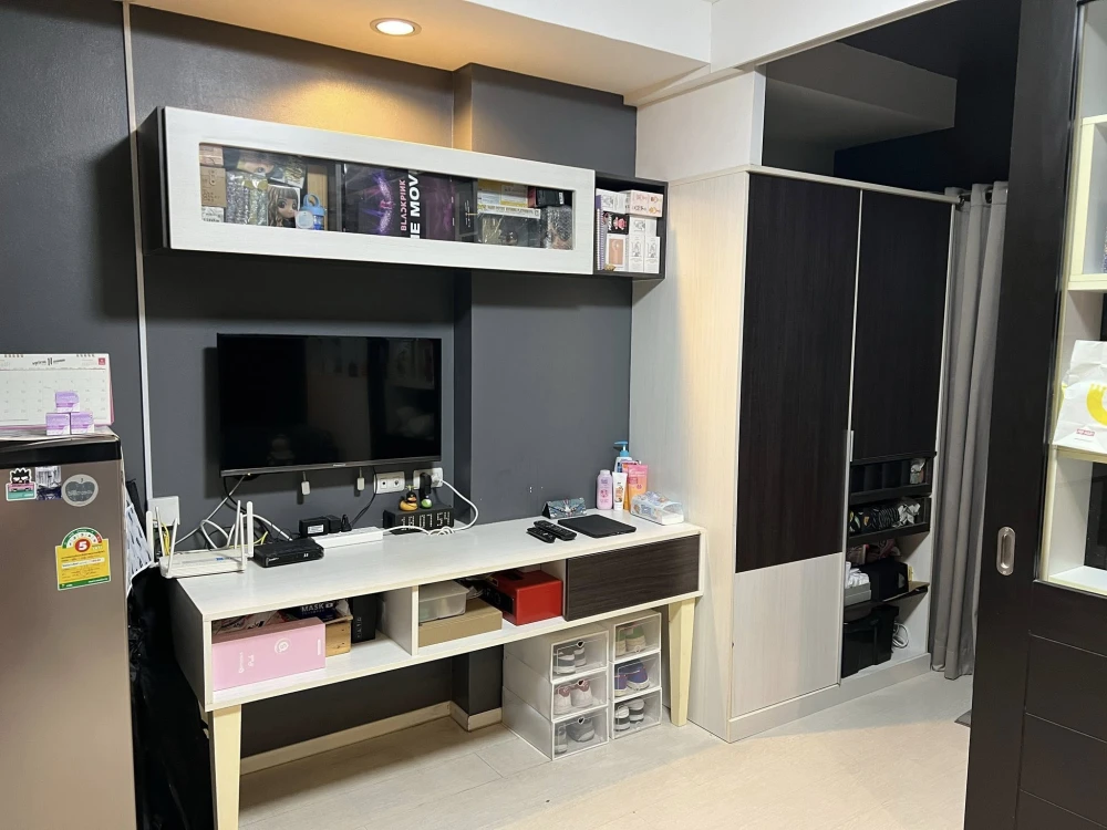 For sale: The Log 3 Sukhumvit 101/1, a lovely room on the 6th floor, good location, convenient transportation, great common area, reserve now!