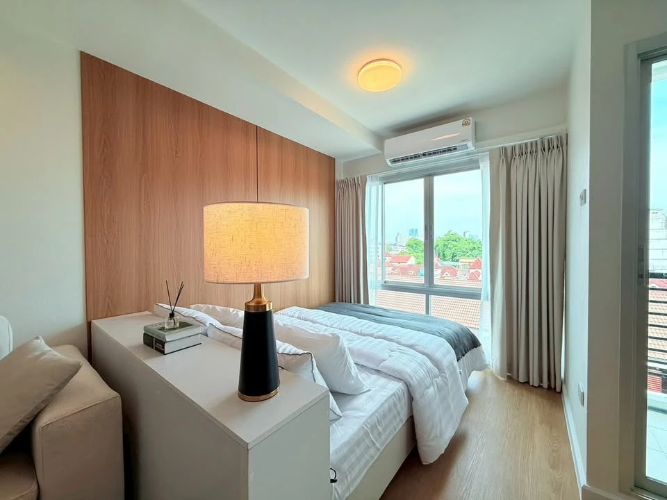 For sale: The Log 3 Sukhumvit 101/1, ready to move in, open view, not blocked, complete facilities, book now before you miss out!!