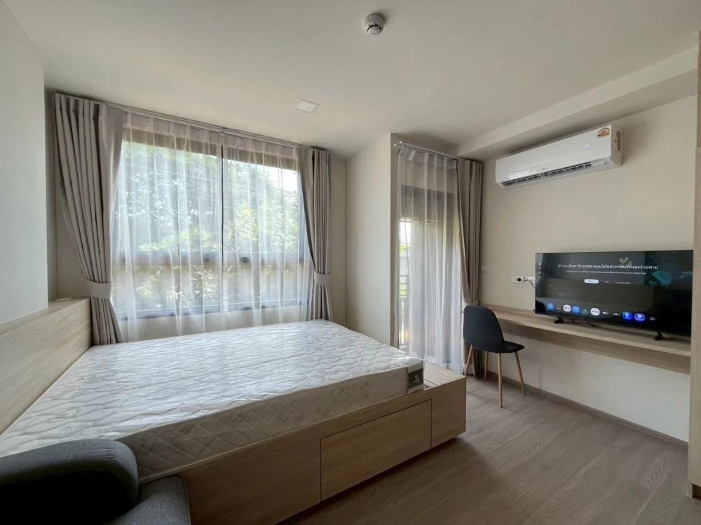 Selling a unit at THE MUVE Sukhumvit 107, 3rd floor, fully furnished and equipped with all amenities. Book now!