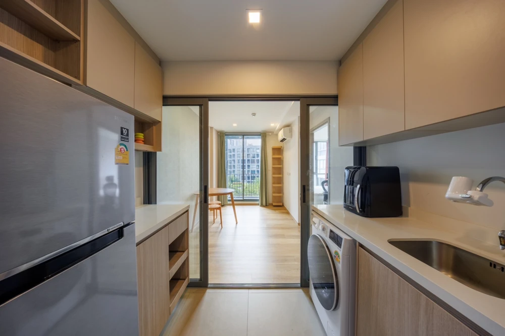 Selling The Nest Sukhumvit 71, 5th floor unit with pool view. Fully furnished. Don't miss out!