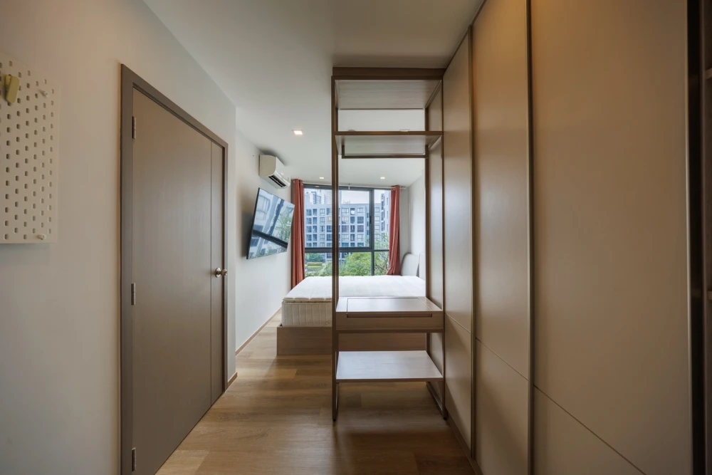 Selling The Nest Sukhumvit 71, 5th floor unit with pool view. Fully furnished. Don't miss out!