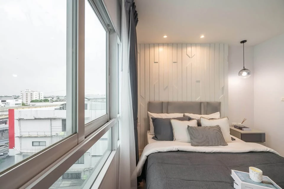 For sale: The Next Ladprao, 2 bedrooms, 2 bathrooms, unblocked view, fully furnished, ready to move in immediately.