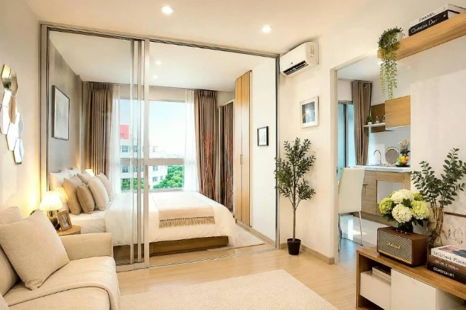 Selling The Niche id BangKhae, 7th floor. Beautifully furnished and ready to move in. Book now! Limited time offer.