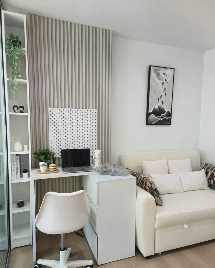 Selling The Niche id BangKhae, corner unit offering privacy, with high-quality built-in furniture. You'll regret missing this opportunity!