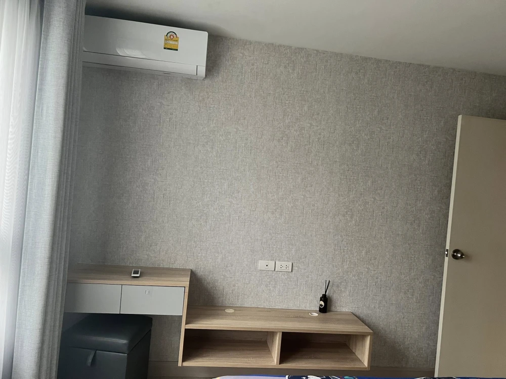 For sale: The Niche ID Rama 2, wallpapered throughout the room, with blackout curtains, swimming pool view, very attractive.