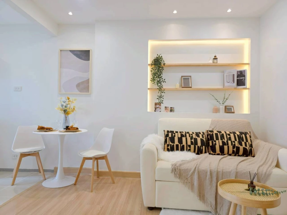 Selling The Niche ID Rama 2, beautifully decorated in Japanese style, spacious living area, fully furnished. Don't miss out!