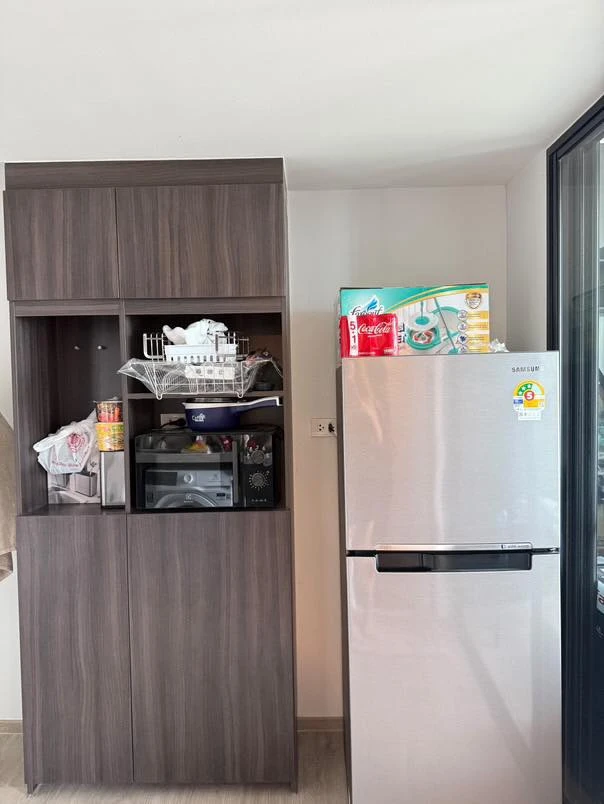 For sale: The Origin Plug & Play Ramintra, corner room, not crowded, comes with complete furniture, don't miss out.