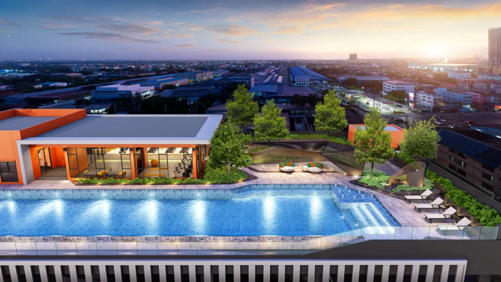 ขาย THE ORIGIN SUKHUMVIT - PRAKSA ห้องพร้อมอยู่ ชั้นสูง วิวดี จองเลยอย่าพลาด++