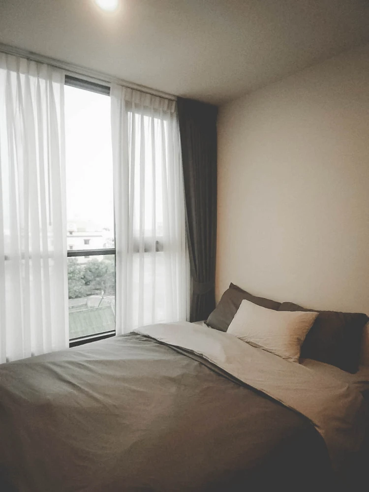 For sale THE ORIGIN Sukhumvit Sailuat E22 Station 1 bedroom 1 bathroom, decorated in a minimalist style, comes with complete facilities, don't miss it