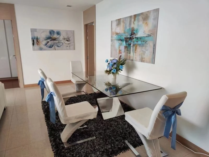 For sale: The Palm Wongamat Beach Pattaya, 7th floor, sea view, fully furnished, reserve now.