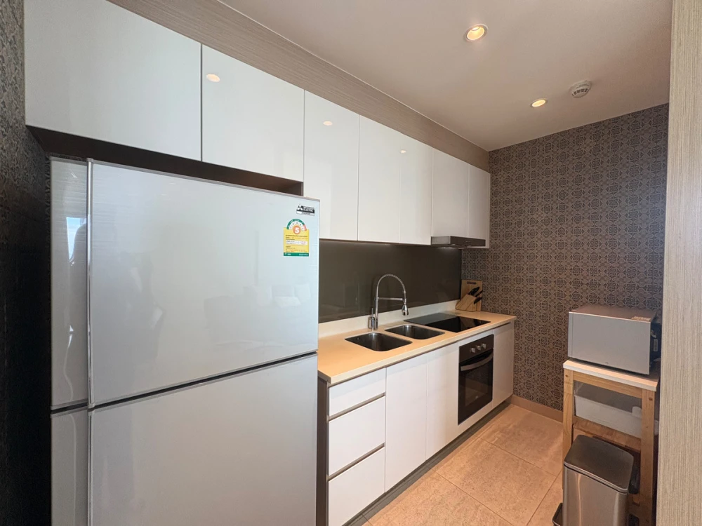 For sale: The Palm Wongamat Beach Pattaya, a nice room, good location, complete amenities, beautiful view, reserve now!