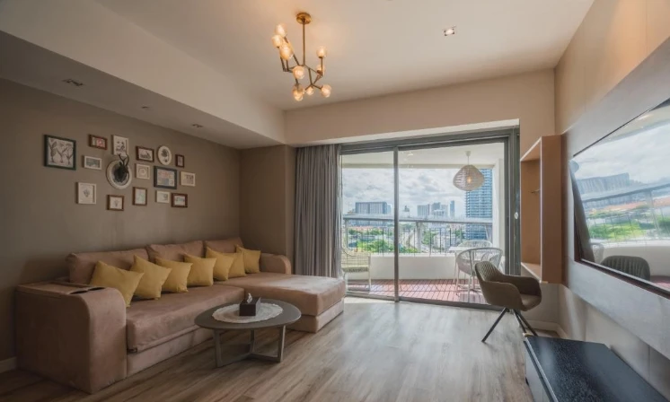 Selling a fully furnished 10th-floor unit at The Pano Rama 3. Interested? Book now! Don't wait!
