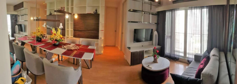 For sale: The Parkland Grand Asoke-Phetchaburi, spacious room, lots of usable space, beautiful city view, book now!