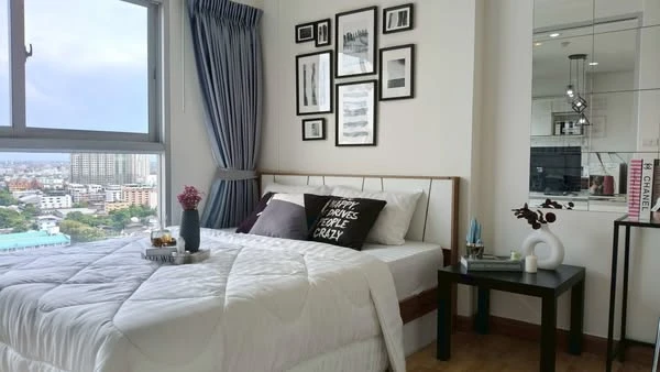 For sale/rent: The Parkland Taksin-Tha Phra, ready to move in, fully furnished, high floor, reserve now!