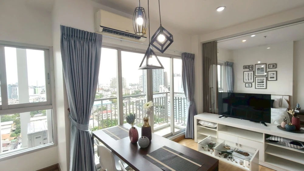 For sale/rent: The Parkland Taksin-Tha Phra, ready to move in, fully furnished, high floor, reserve now!