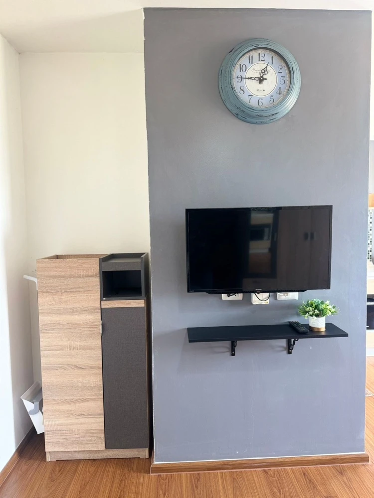 For sale: The Point Condo Rangsit-Klong 6, 4th floor, nice room, fully furnished, reserve now.