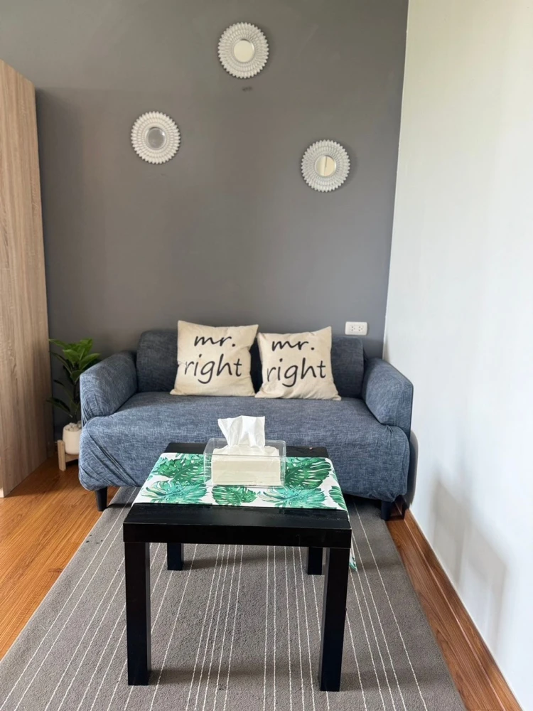 For sale: The Point Condo Rangsit-Klong 6, 4th floor, nice room, fully furnished, reserve now.