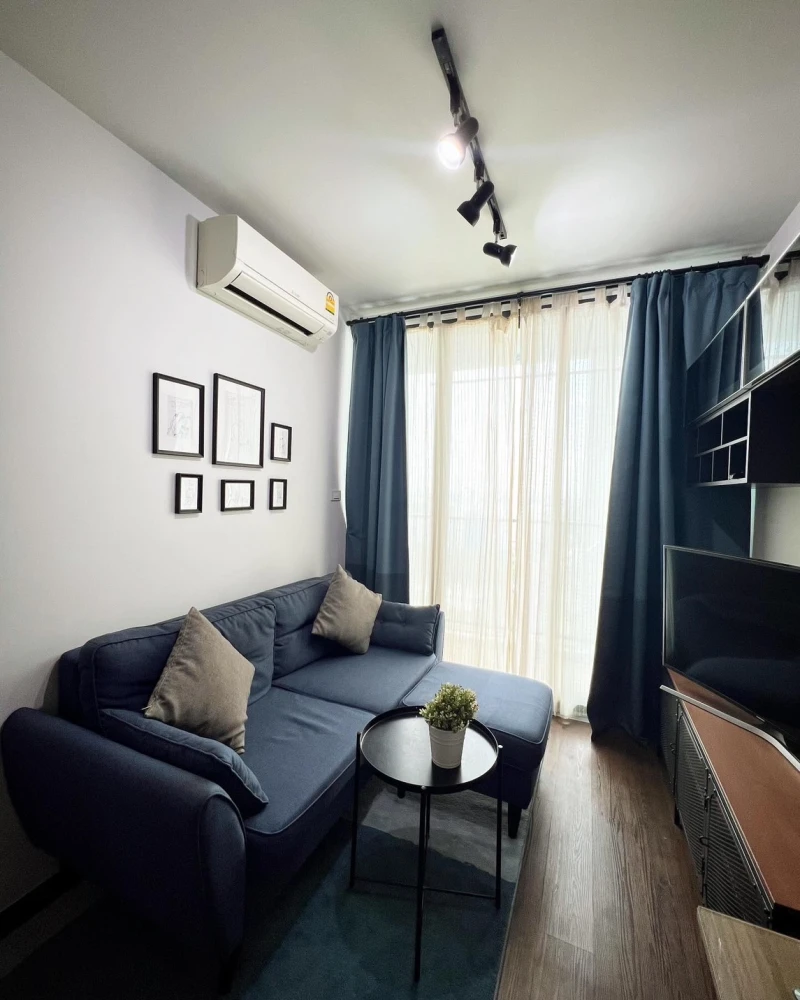 For sale: The President Sukhumvit 81, 9th floor, large room area, comfortable, not cramped, fully decorated, ready to move in