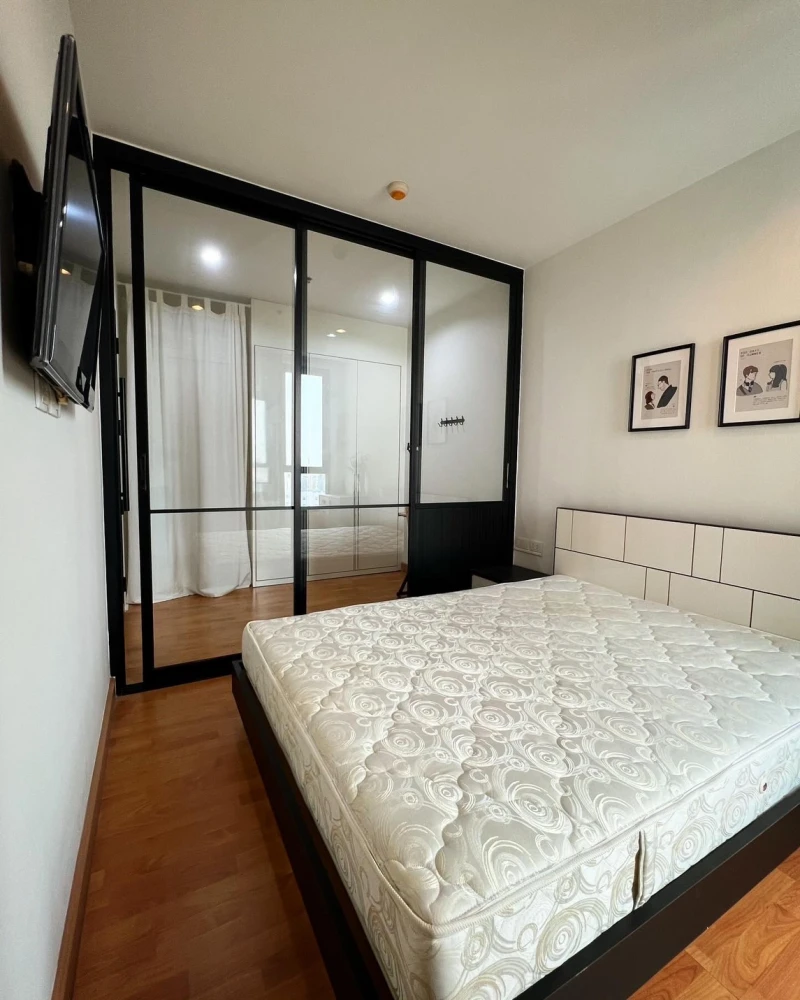 For sale: The President Sukhumvit 81, 9th floor, large room area, comfortable, not cramped, fully decorated, ready to move in