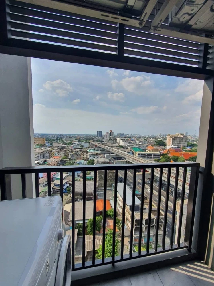 Selling a 1-bedroom, 1-bathroom unit at The Privacy Thaphra Interchange, 14th floor, fully furnished. Book now!