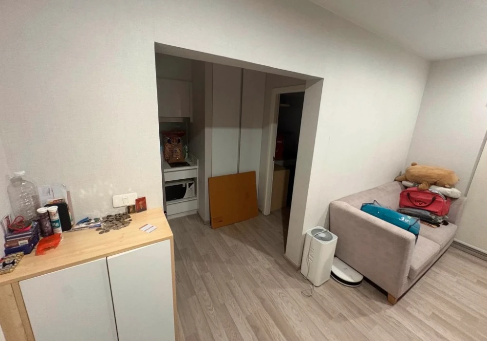 Selling a 2-bedroom, 1-bathroom unit at The Privacy Rama 9, fully furnished with all amenities. Book now!