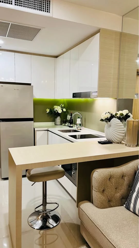 ขาย The Riviera Jomtien Pattaya 1 ห้องนอน ติดวอลเปเปอร์อย่างดี วิวสวย ไม่บล็อค พลาดแล้วจะเสียใจ
