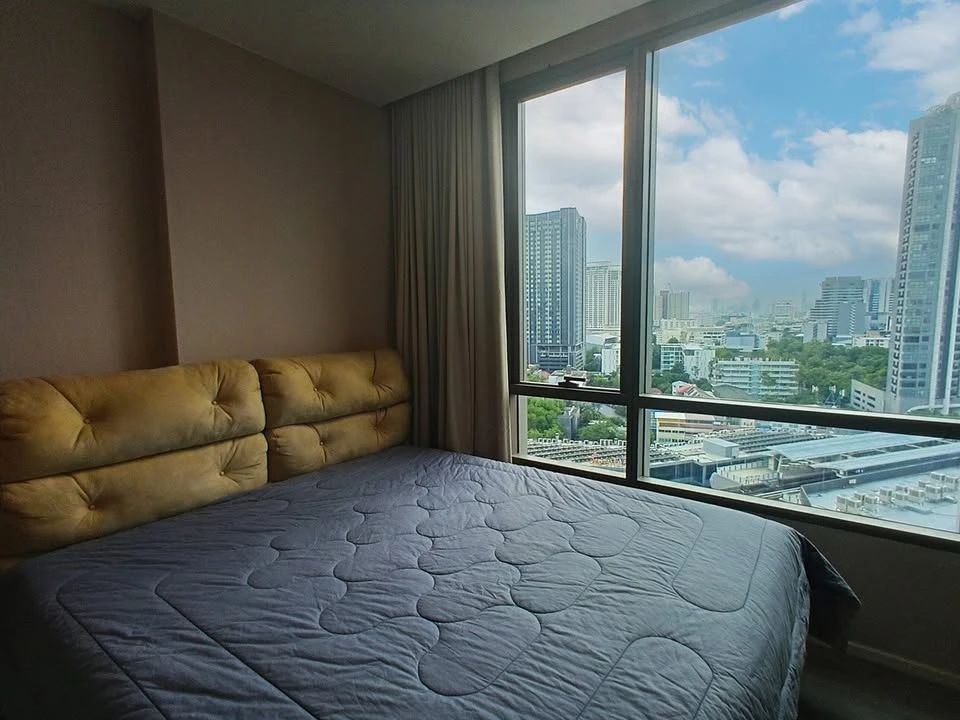 For sale: The Room Sukhumvit 69, 15th floor, fully furnished and equipped with electrical appliances. Reserve now, don't wait.
