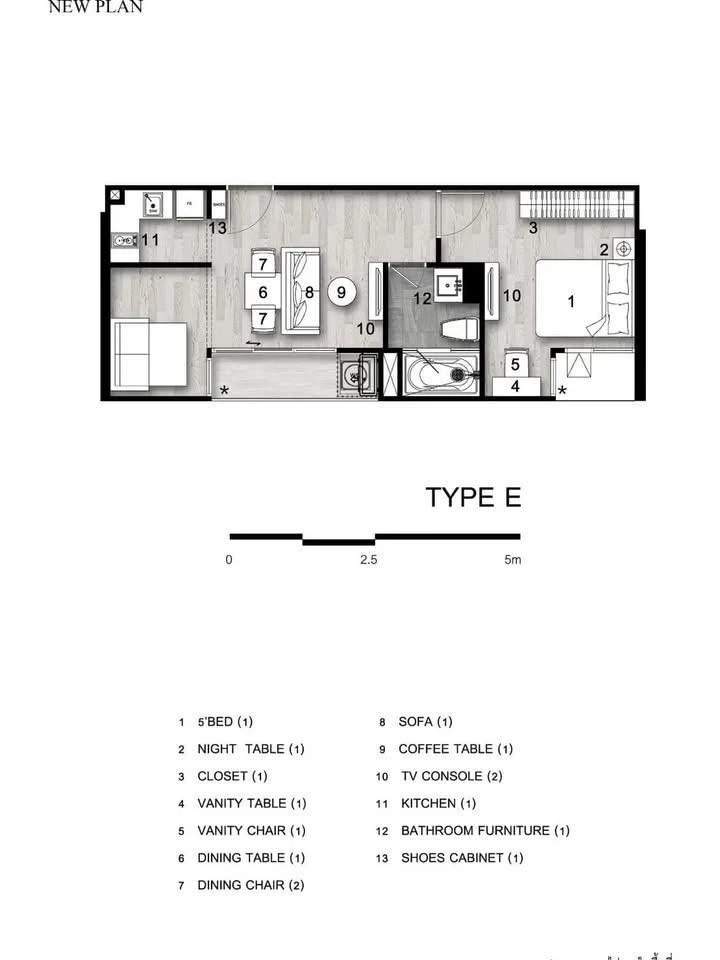 Selling The Teak Sukhumvit 39, 7th floor. Spacious and comfortable living space, fully furnished. Book now!