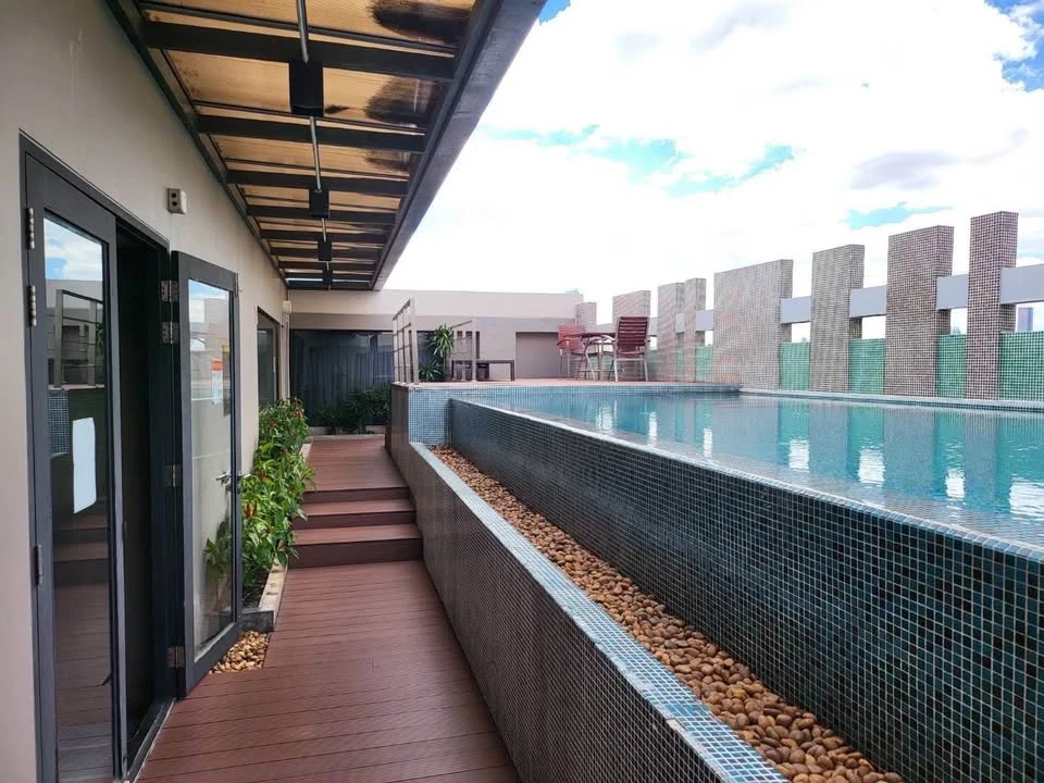 For sale: The TEMPO Phaholyothin 2, 8th floor, top floor, open view, plenty of usable space. Come and own it today.