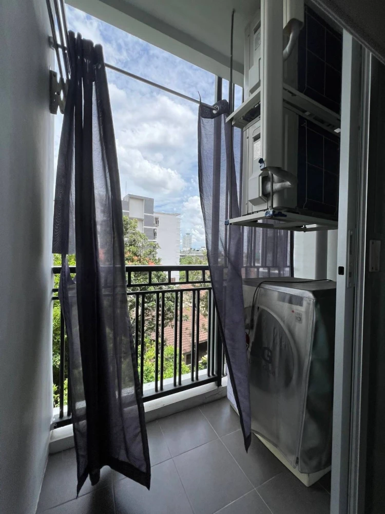 Selling a unit at The Tree Ladprao, 5th floor. Garden view, peaceful atmosphere, good ventilation, no morning sun. Book now!