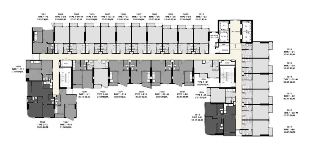 Selling 2-bedroom units at THE TREE Pattanakarn - Ekkamai. Spacious living area and fully furnished. Book now!
