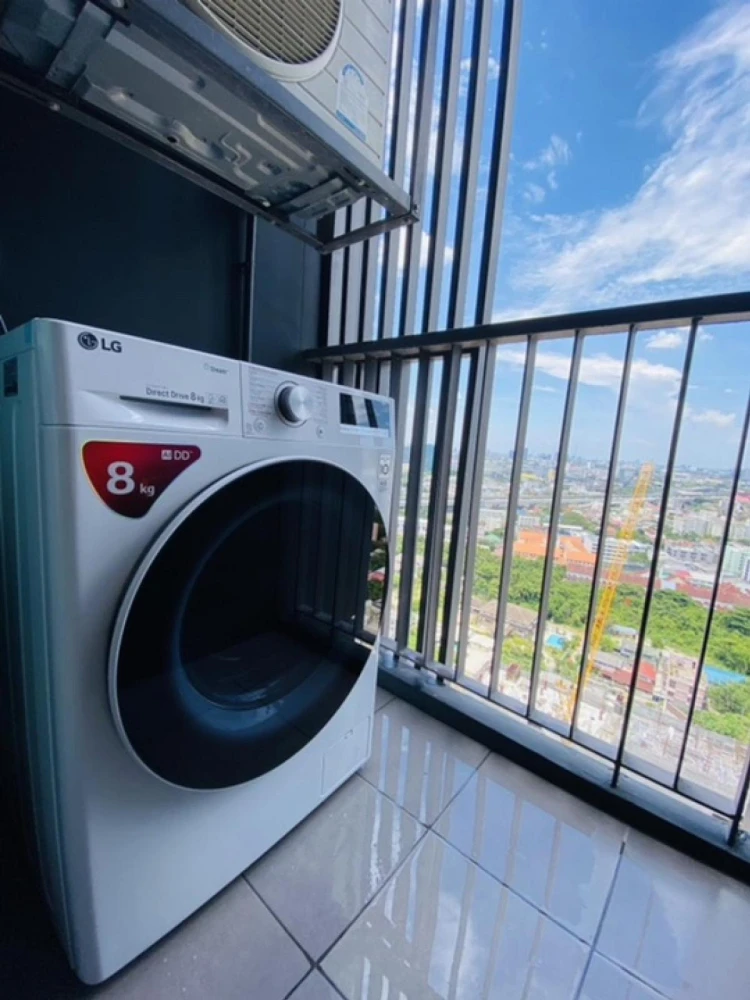 For sale: The Tree RIO Bang–Aor Station, 27th floor, Chao Phraya River view, beautiful room, fully furnished, ready to move in, reserve now.
