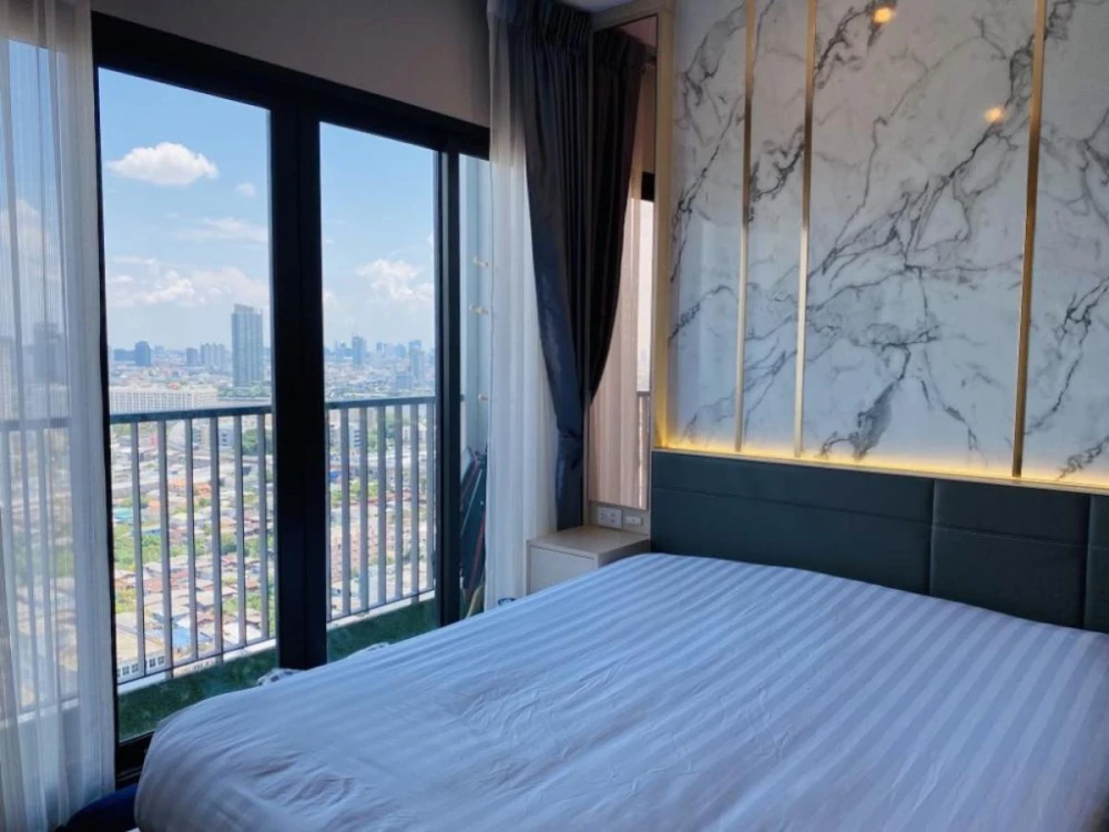 For sale: The Tree RIO Bang–Aor Station, 27th floor, Chao Phraya River view, beautiful room, fully furnished, ready to move in, reserve now.