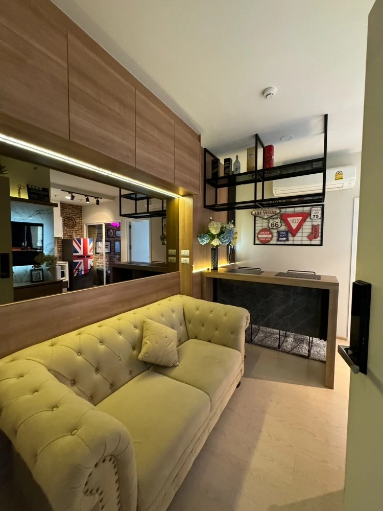 Selling The Tree Sukhumvit 71-Ekamai, 11th floor, fully furnished, ready to move in. Book now!