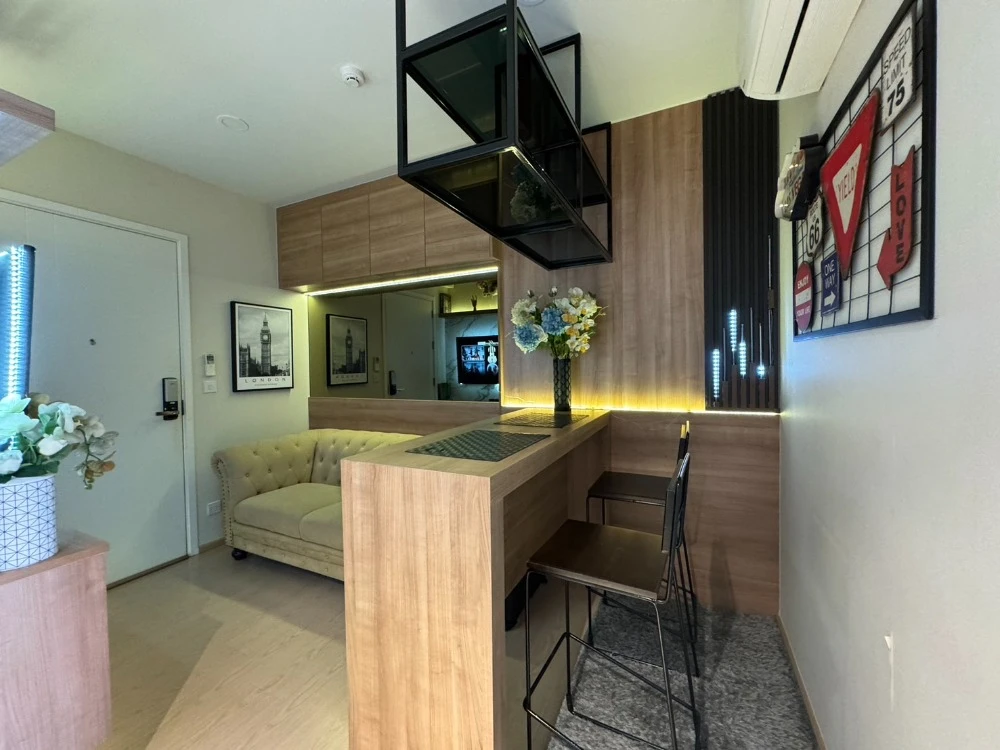 Selling The Tree Sukhumvit 71-Ekamai, 11th floor, fully furnished, ready to move in. Book now!