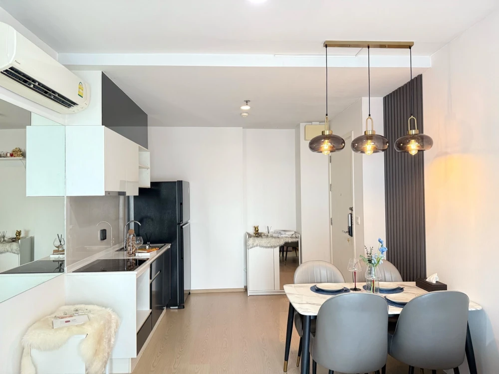 For sale The Tree Sukhumvit 71-Ekkamai, a nice room, spacious, suitable for a family, corner room, good like this, if you don't reserve, you'll miss o