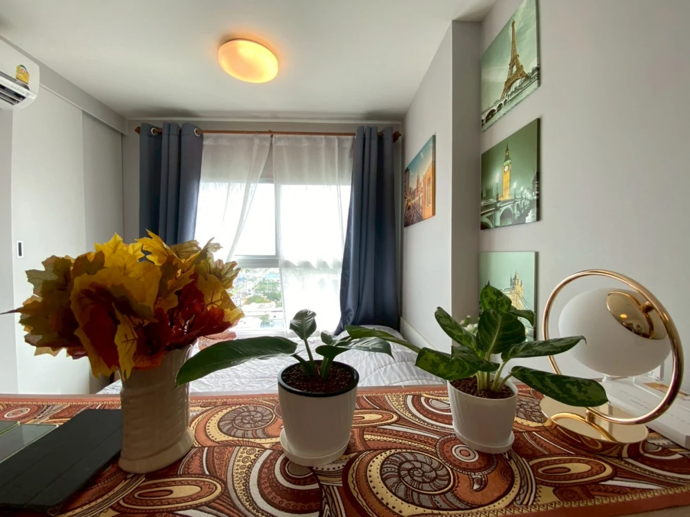For sale: The Trust Condo South Pattaya, 20th floor, nice room, fully furnished, nice to live in, if interested, hurry and reserve now.