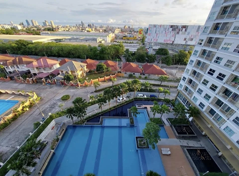 For sale: The Trust Condo South Pattaya, a lovely room on the 15th floor, fully furnished, beautiful view, not blocked, reserve now!