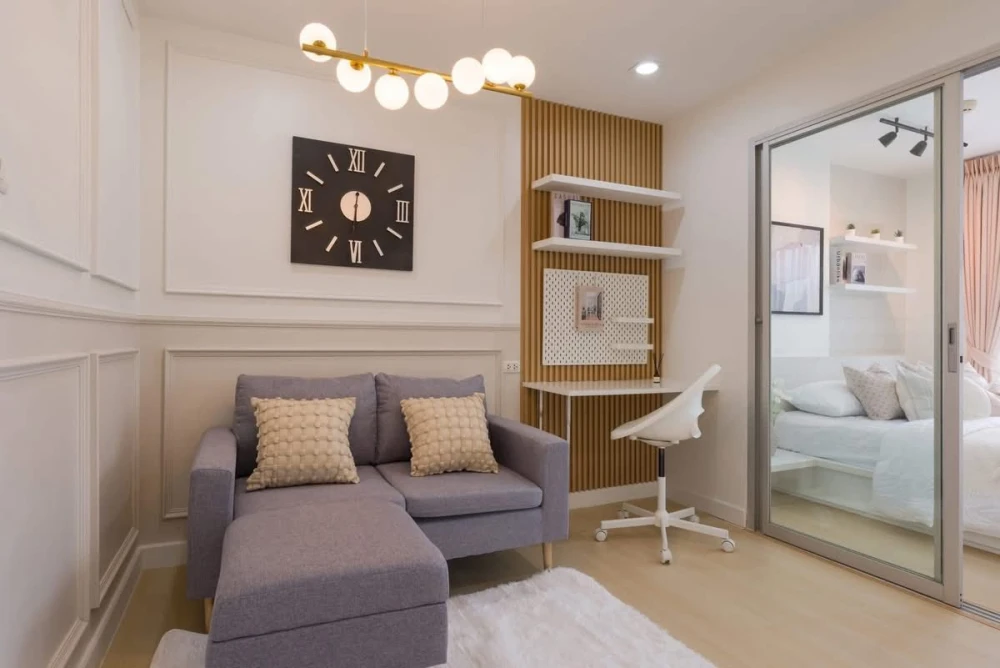 For sale: The Trust Residence Pinklao. Lovely room, fully furnished. Just bring your suitcase and move in. Hurry and reserve now, don't miss out!