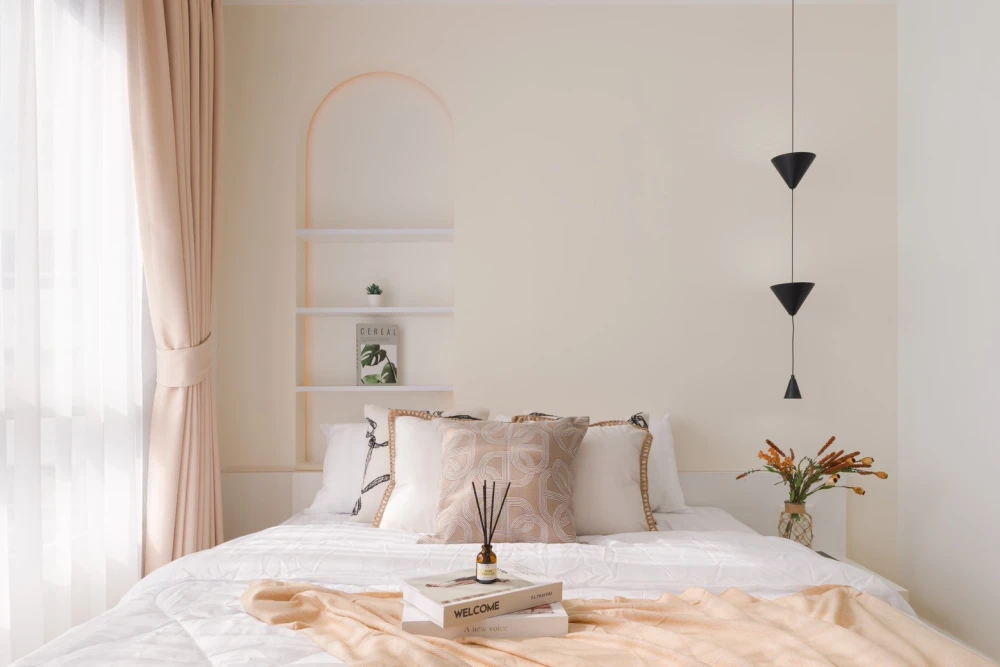 For sale: The Trust Residence Pinklao, a lovely room, fully furnished, ready to move in. Hurry and reserve now before it's too late.