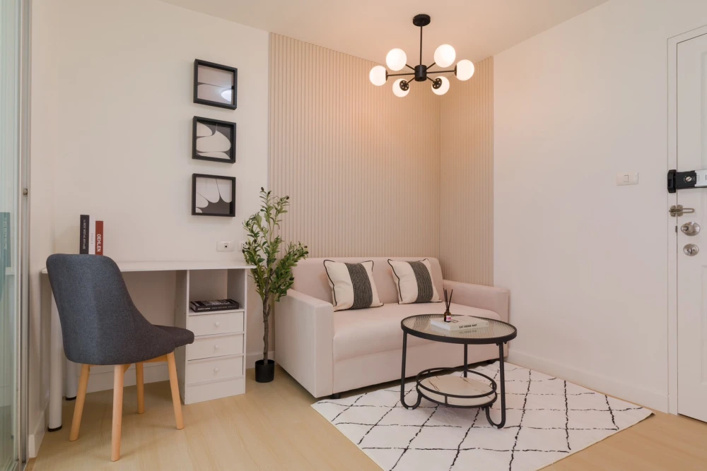 For sale: The Trust Residence Pinklao, a lovely room, fully furnished, ready to move in. Hurry and reserve now before it's too late.
