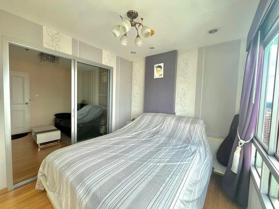 For sale: The Trust Residence Ratchada-Rama 3, beautifully decorated rooms with a theme, high-quality wallpaper, beautiful views, no blocking, reserve
