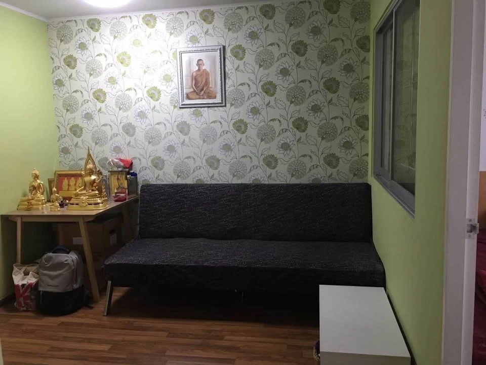 Selling U @ Huamak Station, 1 bedroom, 1 bathroom. High-quality wallpaper. Convenient location. Don't miss out!