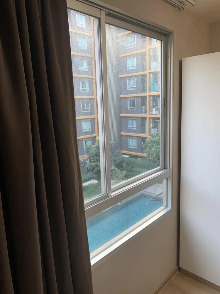 For sale: U Campus Rangsit-Muangake, 4th floor, swimming pool view, fully furnished, nice to live in, reserve now.