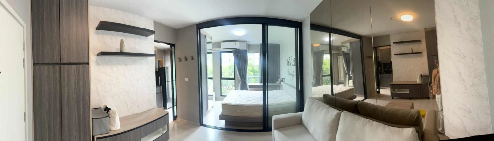 Selling Unio Sukhumvit 72, 4th floor, pool view, fully furnished, ready to move in. Book now!