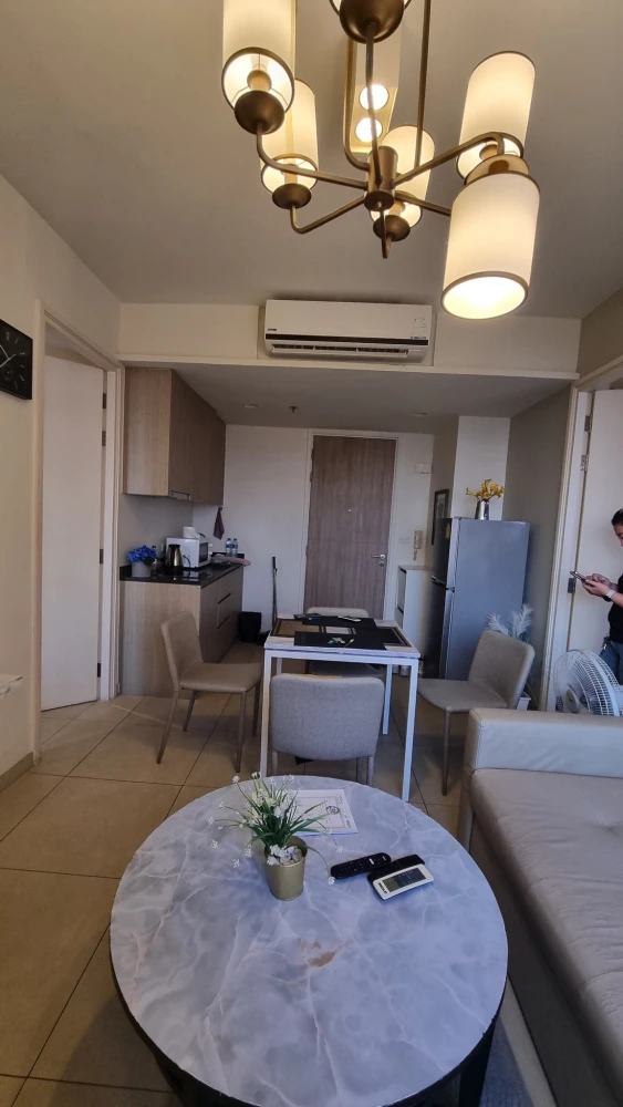 For sale Unixx South Pattaya, spacious room, lots of usable space, sea view and a view from a high floor, hurry and book now.