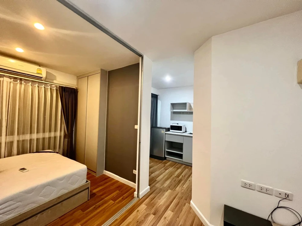 ขาย V Condo Ladkrabang ห้องพร้อมอยู่ เฟอร์พร้อม มาแต่ตัวเข้าอยู่ได้เลย++