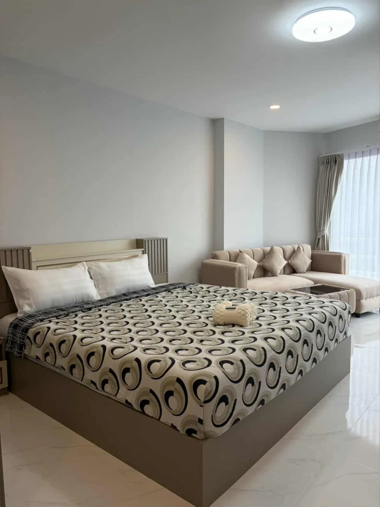 For sale View Talay Jomtien Condominium 1-8, high floor, ready to move in, fully furnished, reserve now.