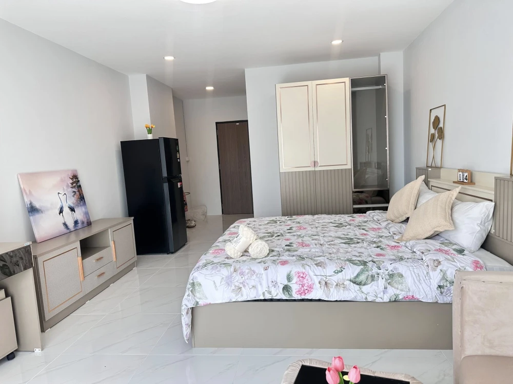 View Talay Jomtien Condominium 1-8 for sale, studio rooms, decorated in a theme, fully furnished, hurry and reserve now!